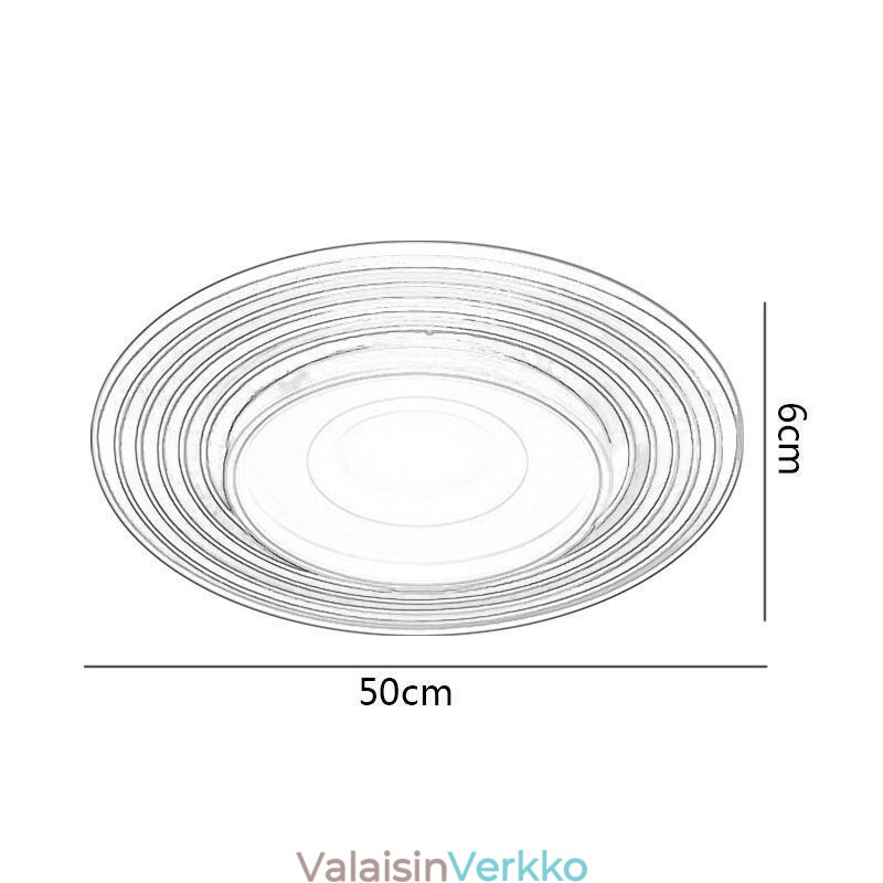 Kattovalaisin Pyöreä moderni uppoasennettava valaisin
