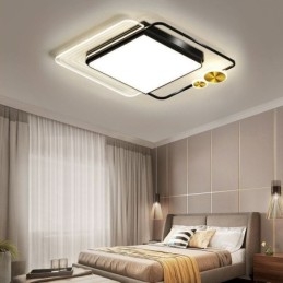 Nordic Ceiling Light Neliönmuotoinen akryyli uppoasennus kattovalaisin