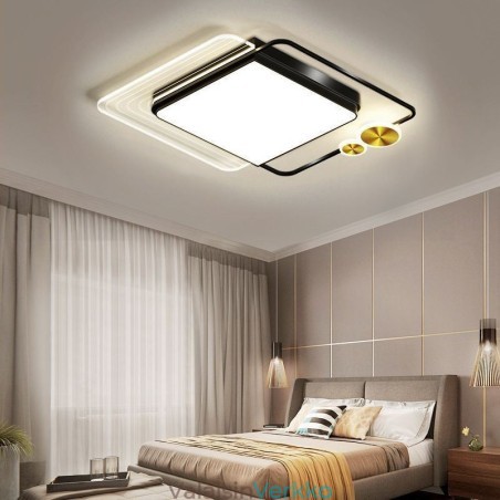 Nordic Ceiling Light Neliönmuotoinen akryyli uppoasennus kattovalaisin Nordic Ceiling Light Neliönmuotoinen akryyli uppoasennus kattovalaisin