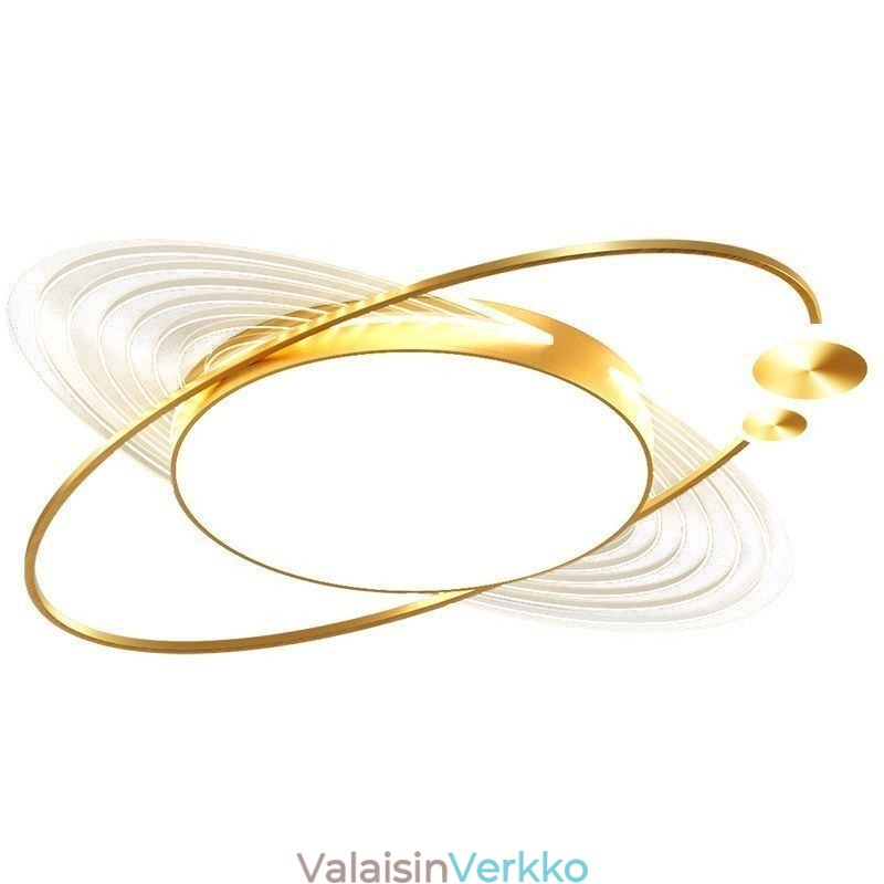 Moderni uppoasennusvalaisin Creative Planet -kattovalaisin