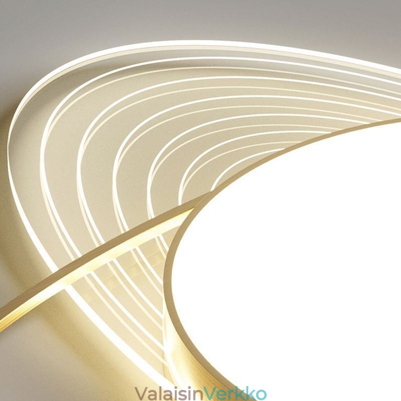 Moderni uppoasennusvalaisin Creative Planet -kattovalaisin