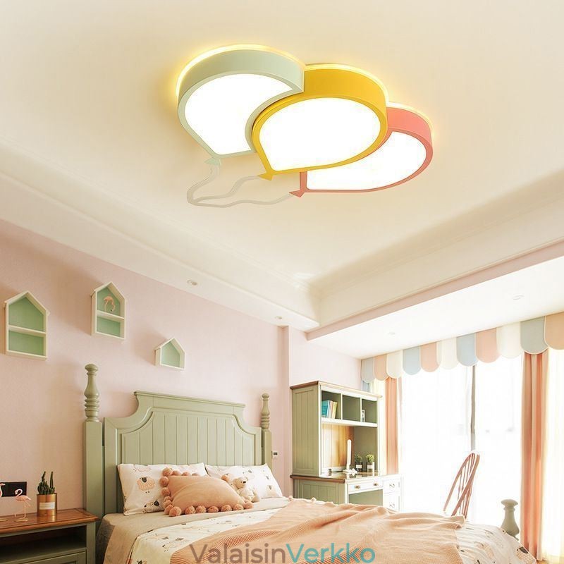 Moderni uppoasennus kattovalaisin Ihana ilmapallovarjostin kattolamppu