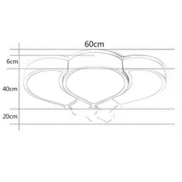 Moderni uppoasennus kattovalaisin Ihana ilmapallovarjostin kattolamppu