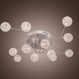 G4 12 light Iron-uppoasennusvalo alumiinivarjostimilla