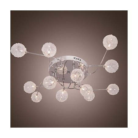 G4 12 light Iron-uppoasennusvalo alumiinivarjostimilla