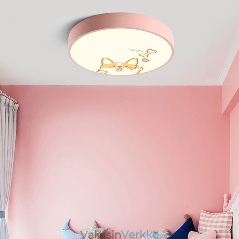 Animal Childrens Ceiling Light sarjakuva kattolamppu