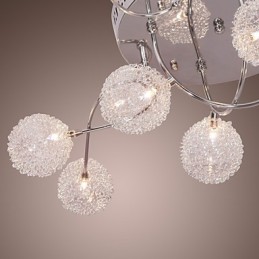 G4 12 light Iron-uppoasennusvalo alumiinivarjostimilla