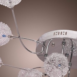 G4 12 light Iron-uppoasennusvalo alumiinivarjostimilla