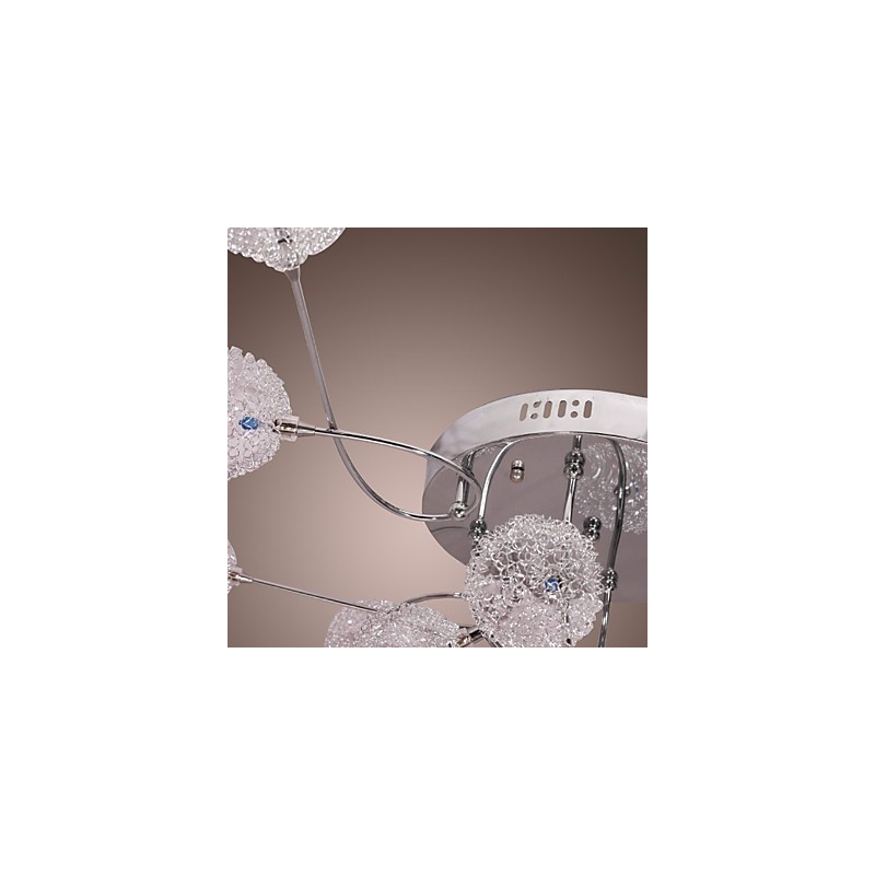 G4 12 light Iron-uppoasennusvalo alumiinivarjostimilla