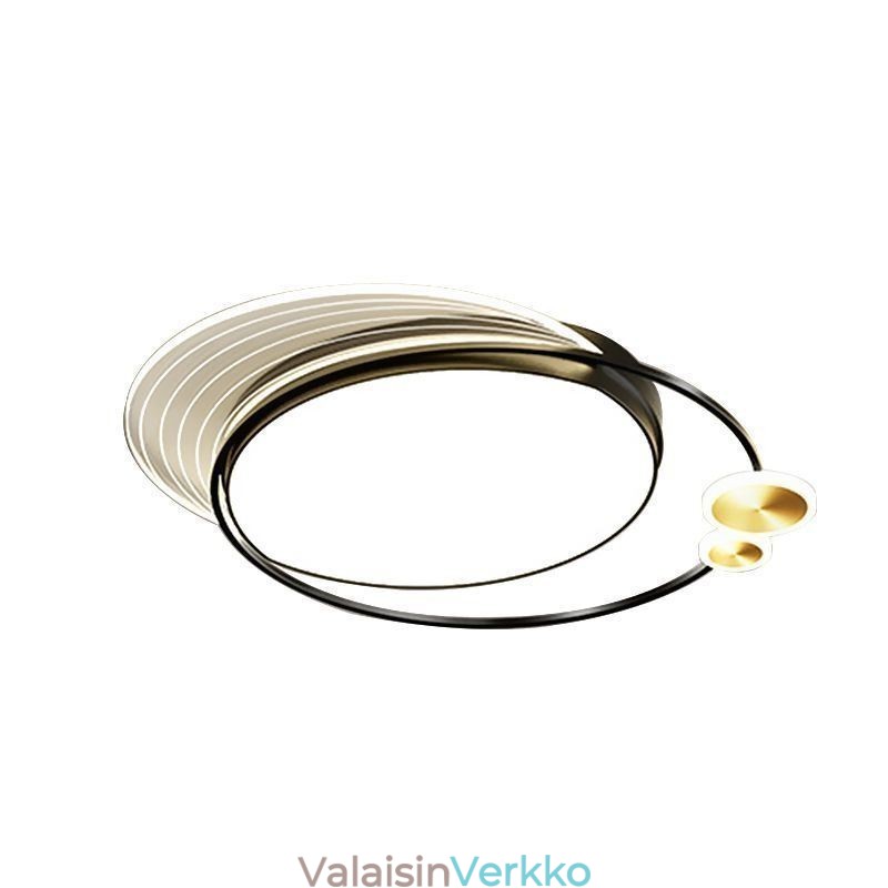 Uppoasennettava kattovalo kaukosäätimellä