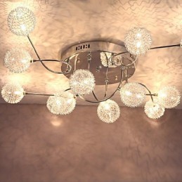 G4 12 light Iron-uppoasennusvalo alumiinivarjostimilla