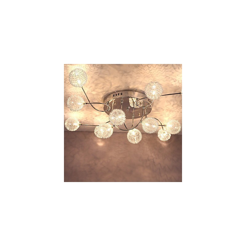 G4 12 light Iron-uppoasennusvalo alumiinivarjostimilla