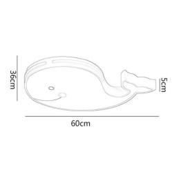 Dolphin kuviollinen himmennettävä kattovalaisin Creative kattovalaisin lapsille