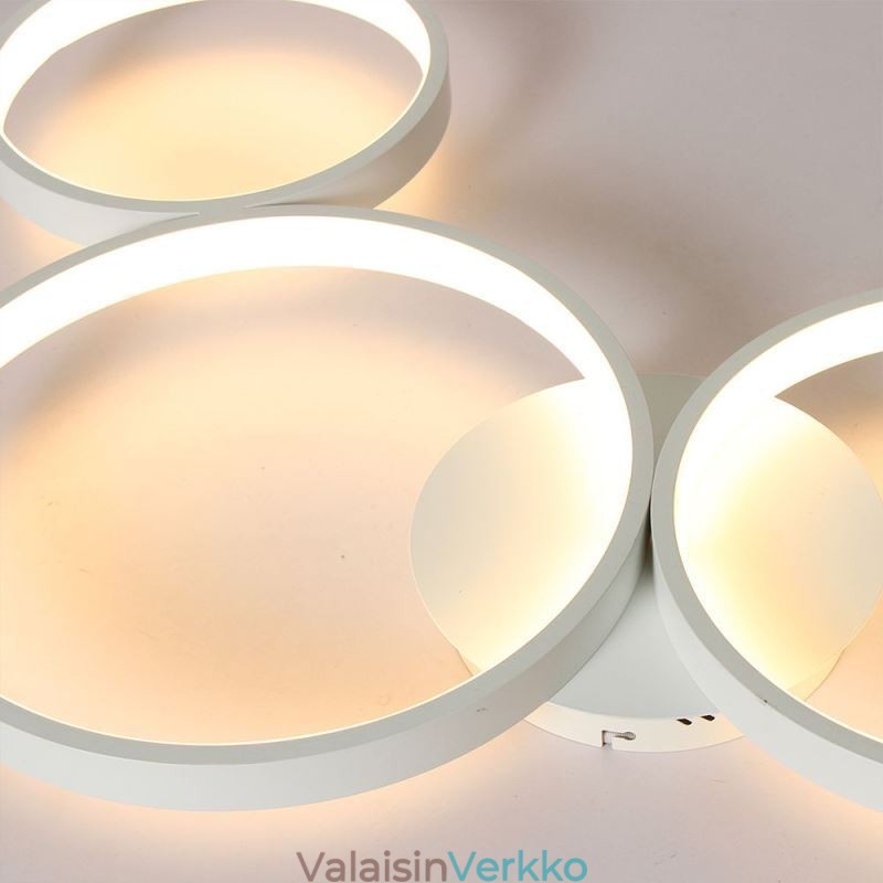 Kattolamppu 7200LM 4 rengas valaisin