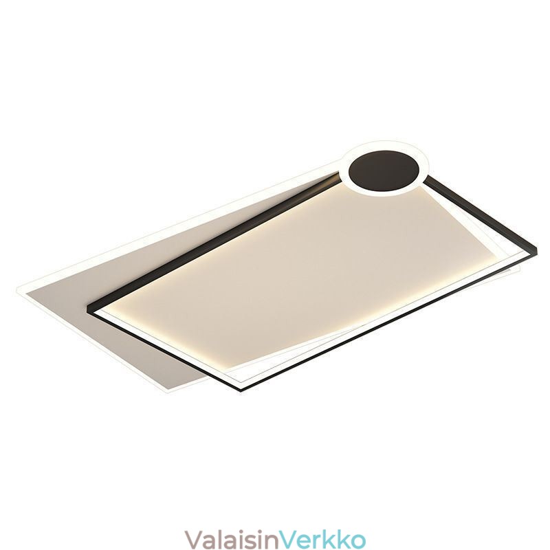 Minimalistinen uppoasennus kattovalaisin