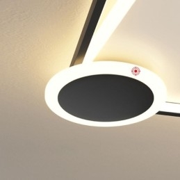 Minimalistinen uppoasennus kattovalaisin