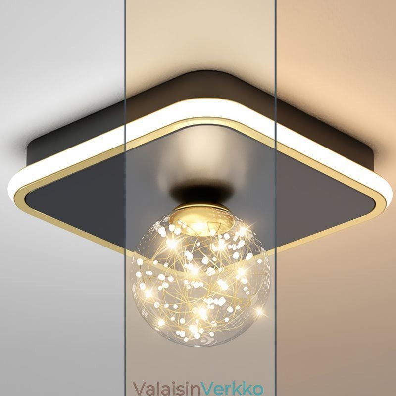 Uppoasennettava kodin sisustus kattovalaisin