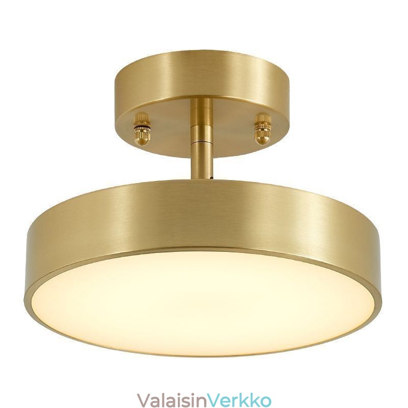 Kultainen kupari mini pyöreä kattovalo