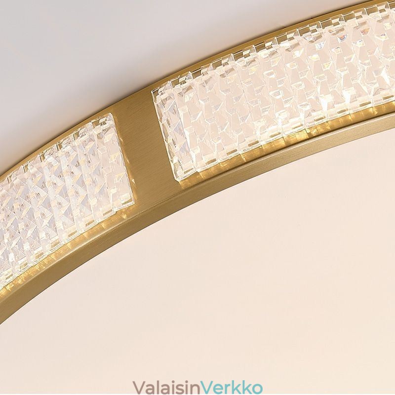 Uppoasennettavat kattovalaisimet pyöreät valaisimet, kolmivärinen himmennys