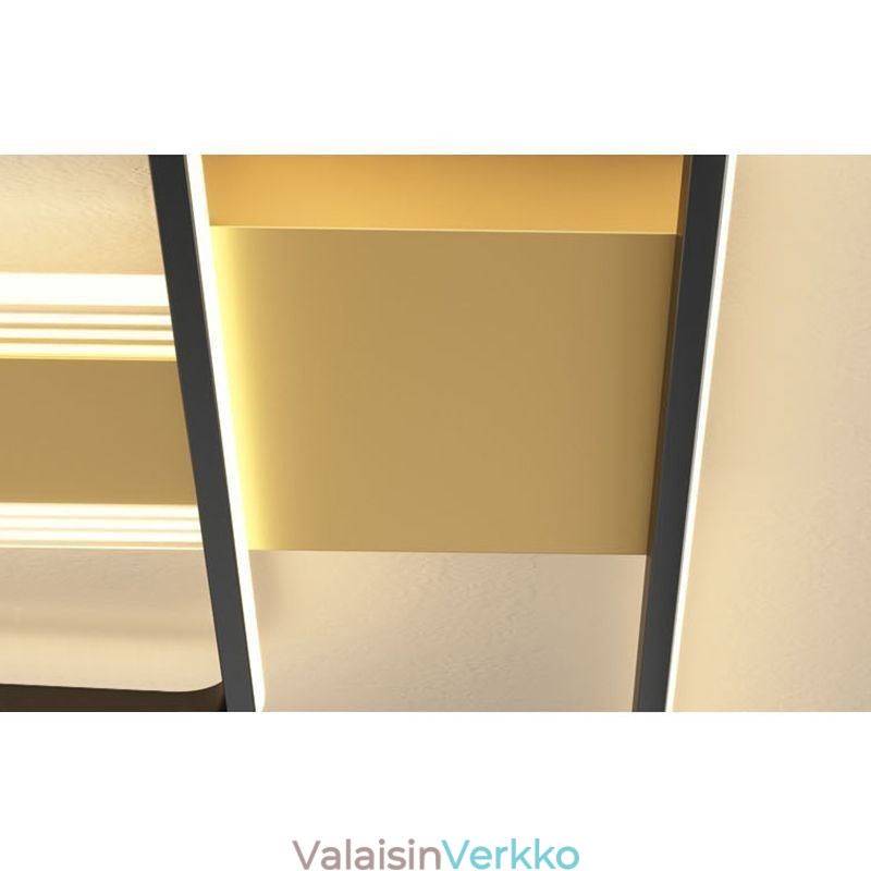 Geometrinen uppoasennettava akryylikattovalaisin