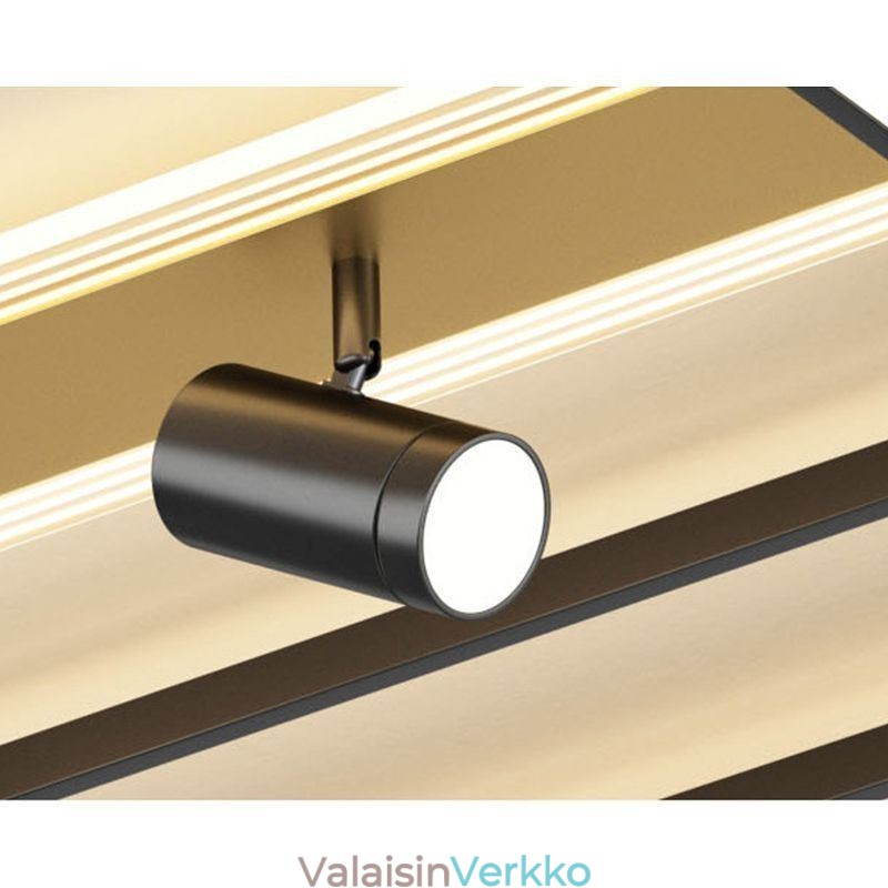 Geometrinen uppoasennettava akryylikattovalaisin