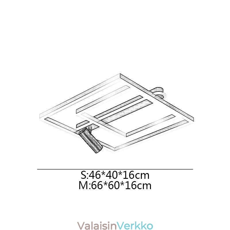 Uppoasennus Minimalistinen akryylikattovalaisin kohdevalo