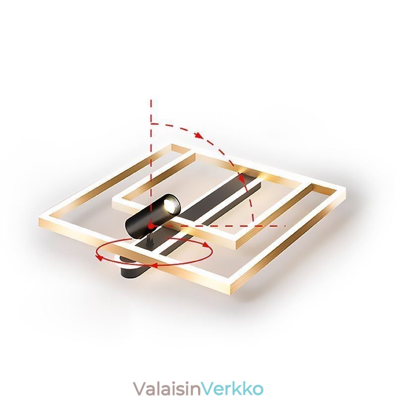 Uppoasennus Minimalistinen akryylikattovalaisin kohdevalo