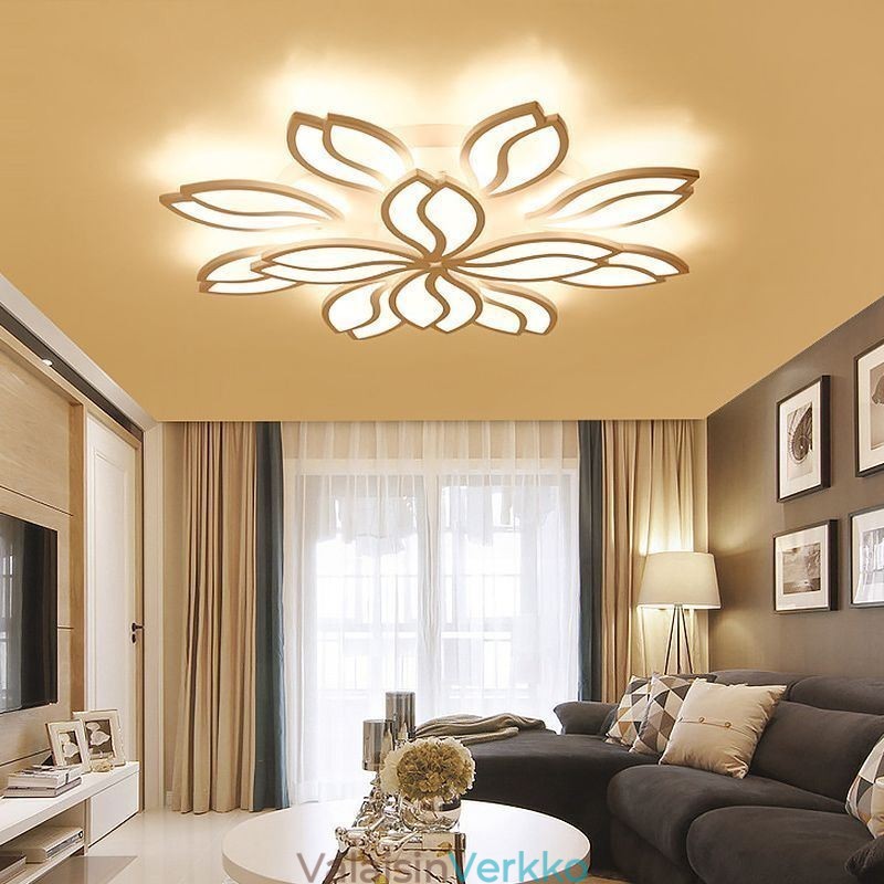 Akryylikukka upotettava kattovalaisin