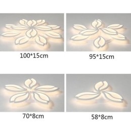 Akryylikukka upotettava kattovalaisin