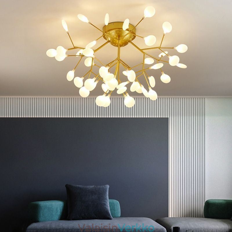 Nordic Minimalist uppoasennus kattovalaisin koristeellinen valaisin