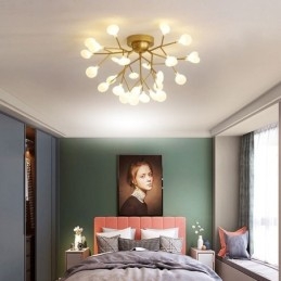 Nordic Minimalist uppoasennus kattovalaisin koristeellinen valaisin