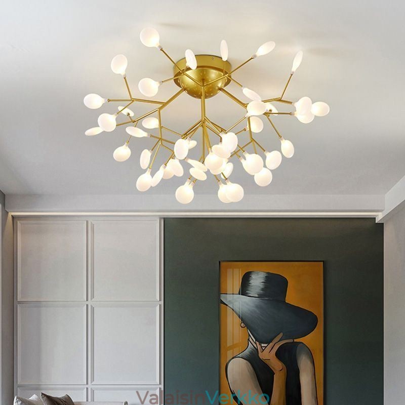 Nordic Minimalist uppoasennus kattovalaisin koristeellinen valaisin