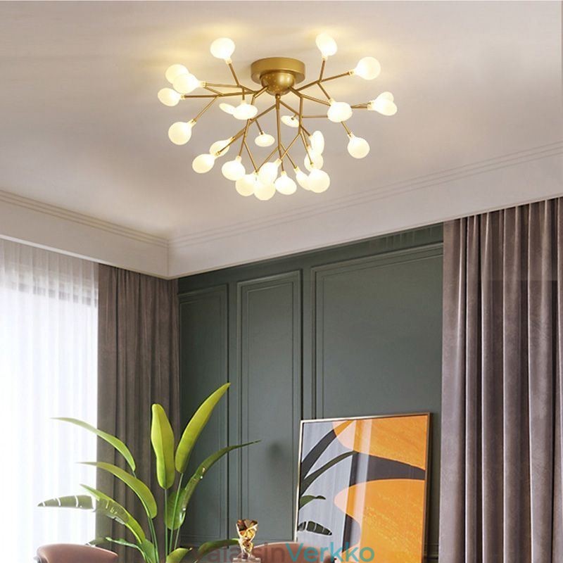 Nordic Minimalist uppoasennus kattovalaisin koristeellinen valaisin