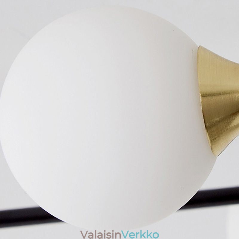 Lasipallo uppoasennus Magic Bean kattovalaisin