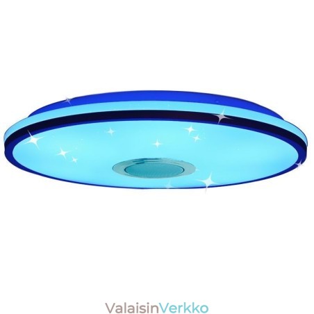 Uppoasennettava värikäs kattovalo Bluetooth-musiikkikaiuttimen ajoitustoiminnolla Uppoasennettava värikäs kattovalo Bluetooth-musiikkikaiuttimen ajoitustoiminnolla