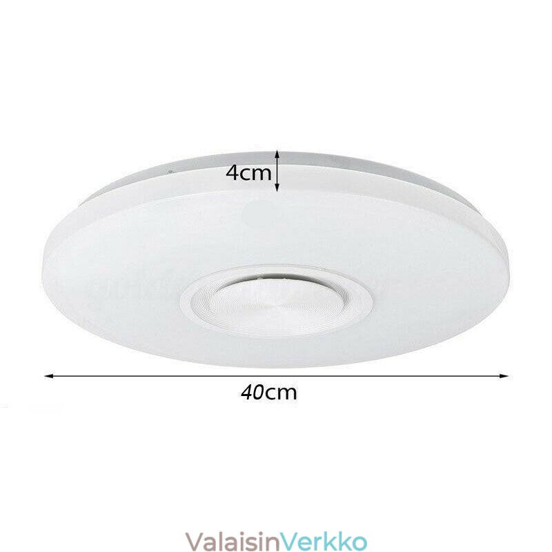 Uppoasennettava koristelamppu Remote APP Ohjaus Bluetooth-musiikkikaiutinlamppua