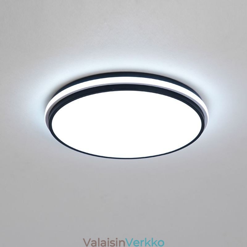Minimalistinen pyöreä uppoasennus kattovalaisin Moderni akryylivalaistus