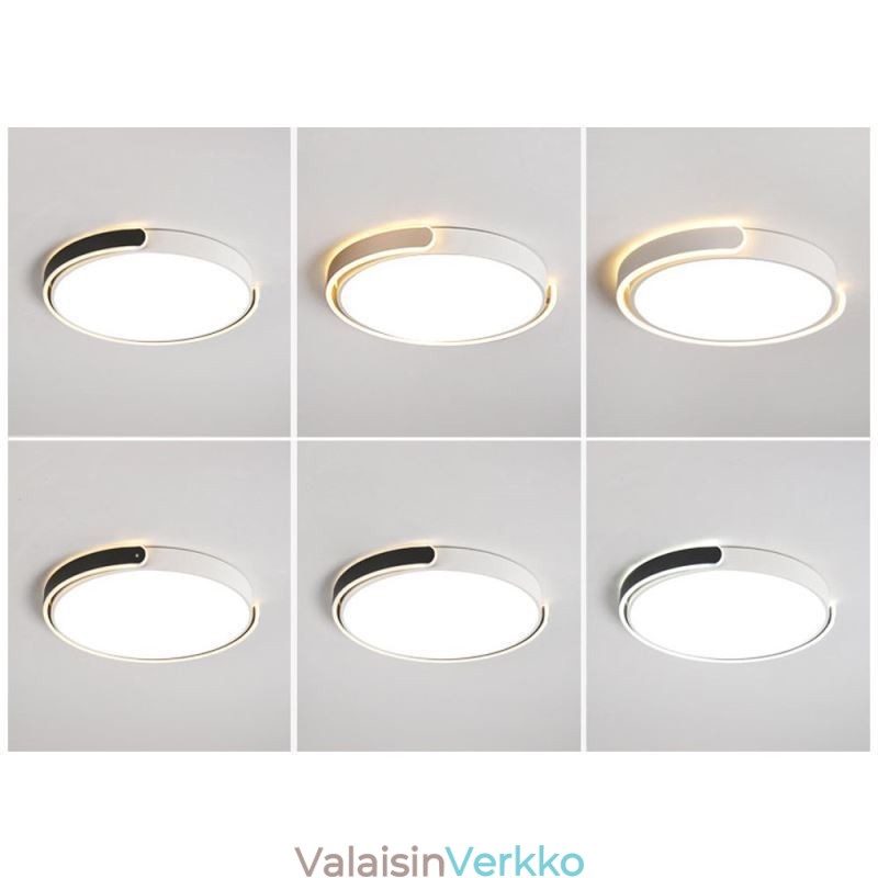 Pyöreä akryyli upotettava kattovalaisin