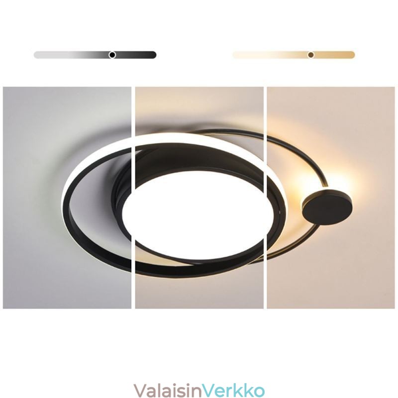 Nykyaikainen pyöreä upotettava kattovalo