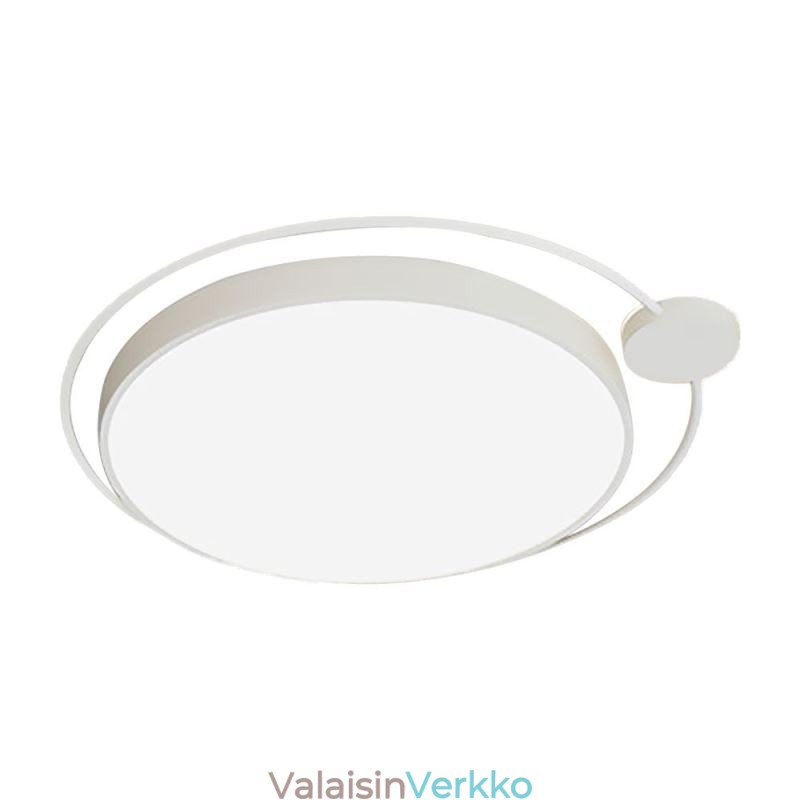 Yksinkertainen pyöreä uppoasennettava valaisin akryylista kattoon