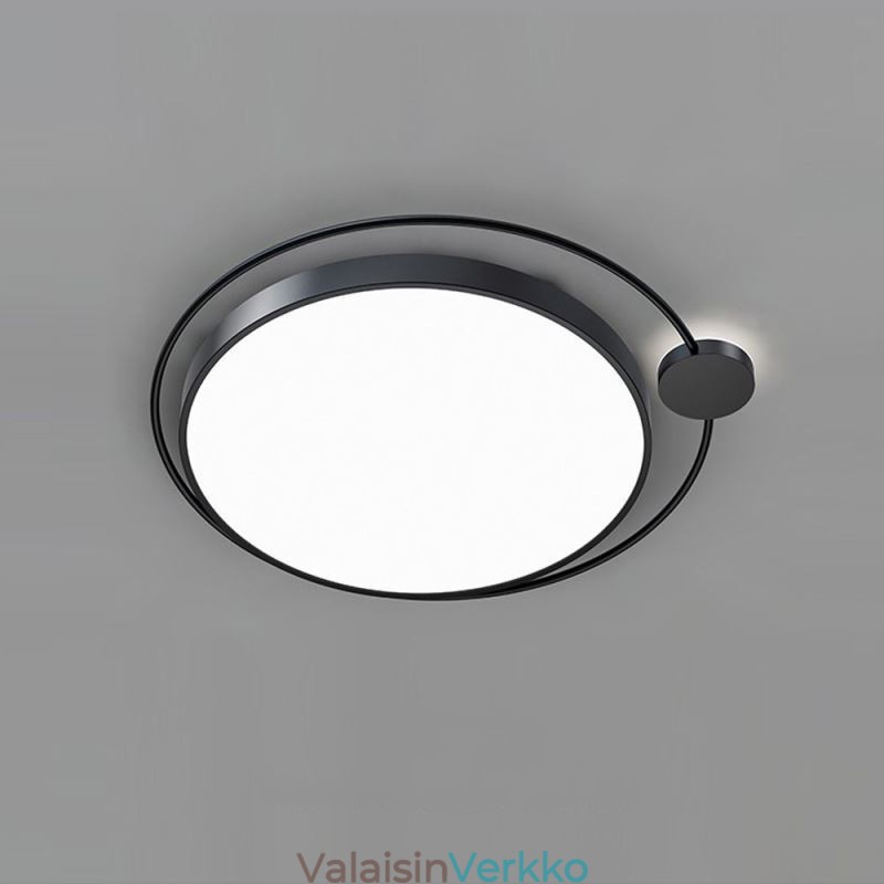 Yksinkertainen pyöreä uppoasennettava valaisin akryylista kattoon