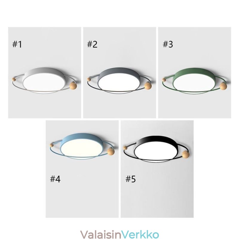 Moderni pyöreä kattovalaisin Planet uppoasennettava valaisin