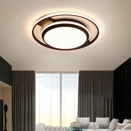 Moderni minimalistinen uppoasennusvalaisin pyöreä kattovalo