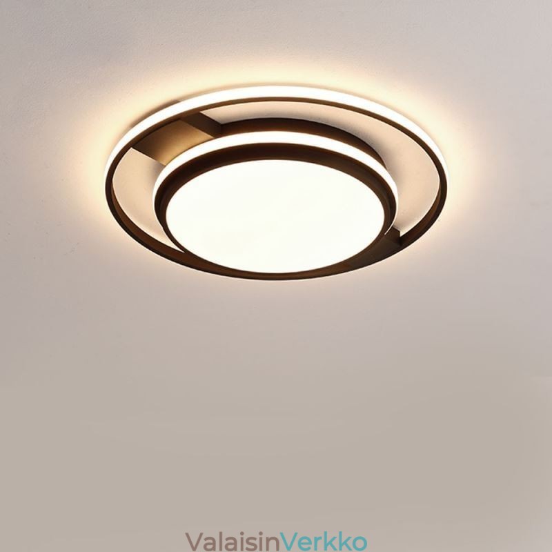 Moderni minimalistinen uppoasennusvalaisin pyöreä kattovalo