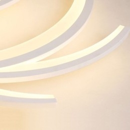 Epäsäännöllinen lineaarinen uppoasennus kattovalaisin Moderni valaistus