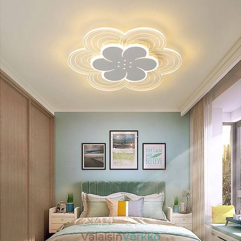 Upea terälehti upotettava kattovalaisin Minimalistinen akryylivalo