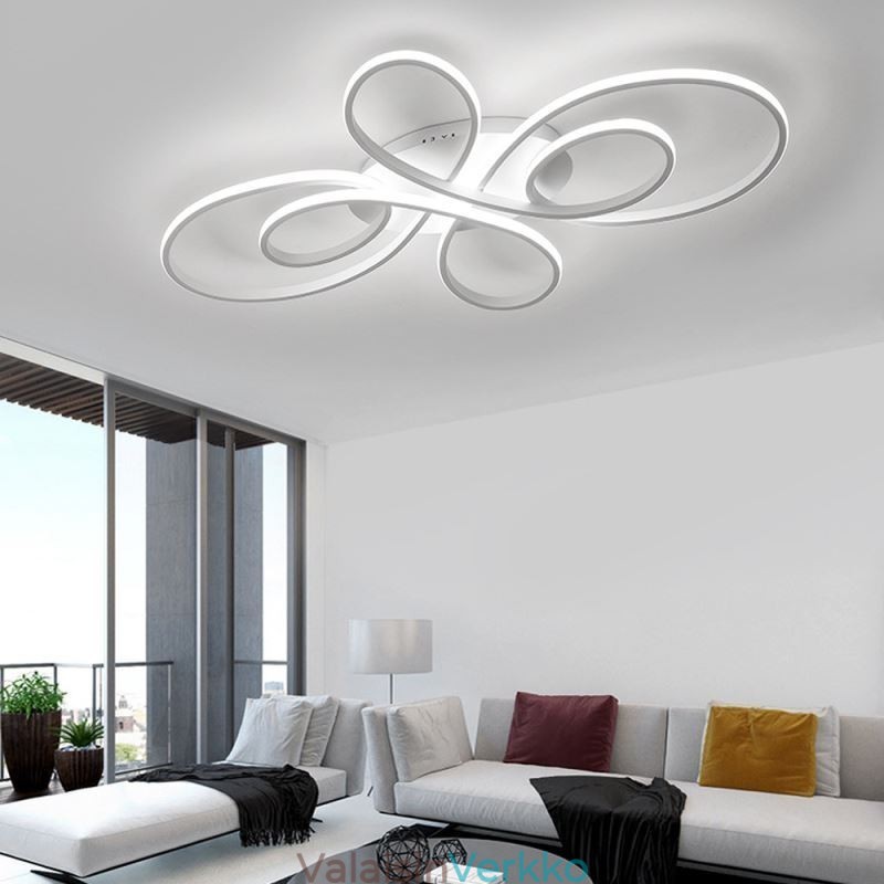 Moderni uppoasennettu kattovalaisin kukkasuunnittelu koristevalaistus