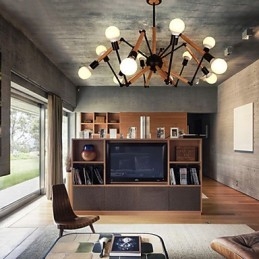 Kattokruunu Mini Style Moderni Contemporary Metal
