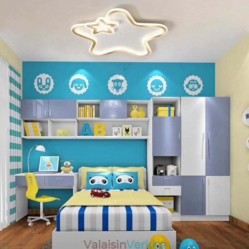 Creative Star Flush Mount Golden Star -kattovalo