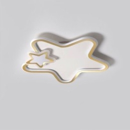 Creative Star Flush Mount Golden Star -kattovalo